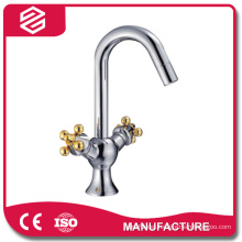 double lever fancy kitchen tap fitting kitchen sink mixer tap